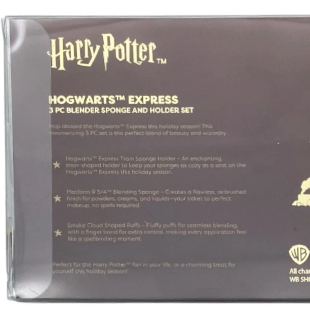 Profusion Cosmetics: Harry Potter Hogwarts Express 3 pc. Sponge and Holder Set